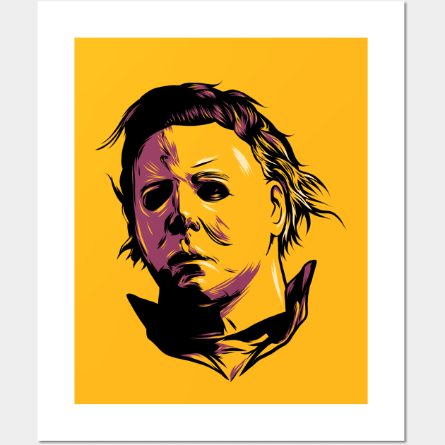 Michael Myers Wall Art by PaybackPenguin